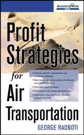 Couverture du produit · Profit Strategies for Air Transportation