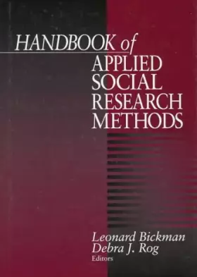 Couverture du produit · Handbook of Applied Social Research Methods