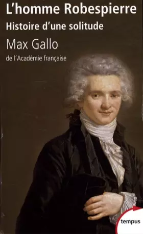 Couverture du produit · L'homme Robespierre