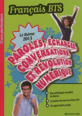 Couverture du produit · Français BTS Le thème 2013