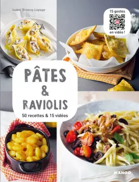 Couverture du produit · Pâtes fraîches & raviolis: 50 recettes et 15 vidéos