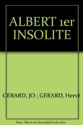 Couverture du produit · ALBERT 1er INSOLITE