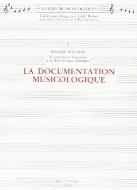 Couverture du produit · La documentation musicologique