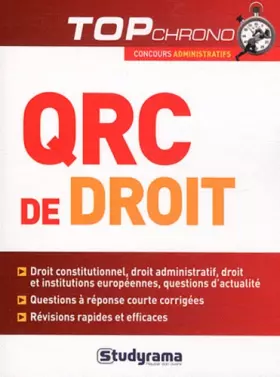Couverture du produit · QRC de droit