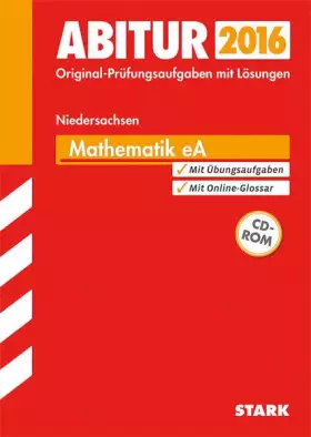Couverture du produit · Abiturprüfung Niedersachsen - Mathematik EA