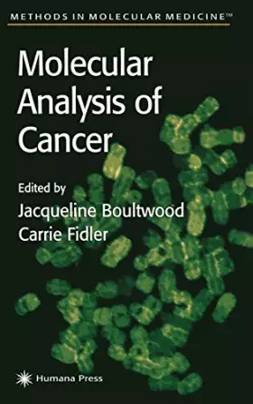 Couverture du produit · Molecular Analysis of Cancer