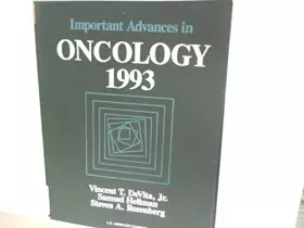 Couverture du produit · Important Advances in Oncology 1993