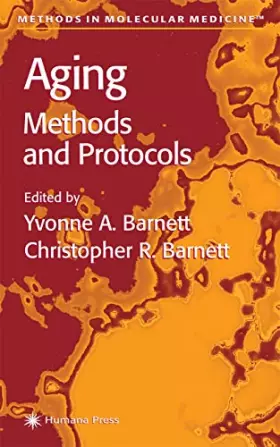 Couverture du produit · Aging Methods and Protocols