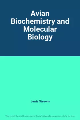 Couverture du produit · Avian Biochemistry and Molecular Biology