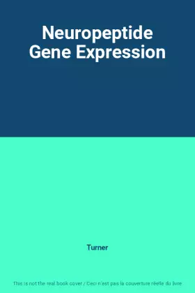 Couverture du produit · Neuropeptide Gene Expression