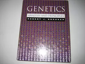 Couverture du produit · Genetics: Analysis and Principles