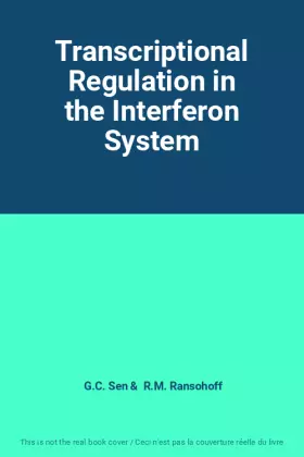 Couverture du produit · Transcriptional Regulation in the Interferon System