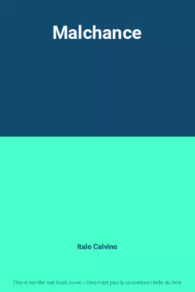 Couverture du produit · Malchance