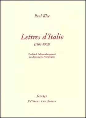 Couverture du produit · Lettres d'Italie (1901-1902)