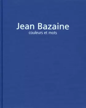 Couverture du produit · Jean Bazaine