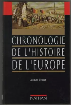 Couverture du produit · Chronologie de l'histoire de l'Europe