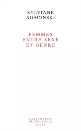Couverture du produit · Femmes entre sexe et genre
