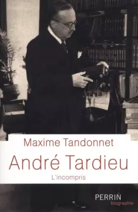 Couverture du produit · André Tardieu