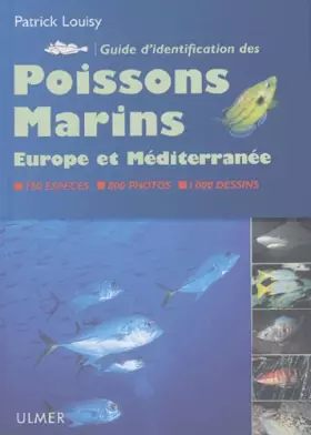 Couverture du produit · Guide d'identification des poissons marins : Europe et Méditerranée