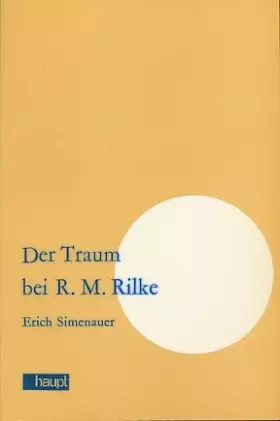 Couverture du produit · Der Traum bei R. M. Rilke (German Edition)