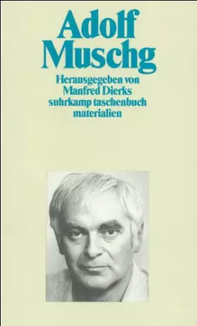 Couverture du produit · Muschg, A: A. Muschg
