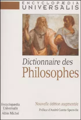 Couverture du produit · Dictionnaire des philosophes. 2ème édition