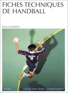 Couverture du produit · Fiches techniques de handball