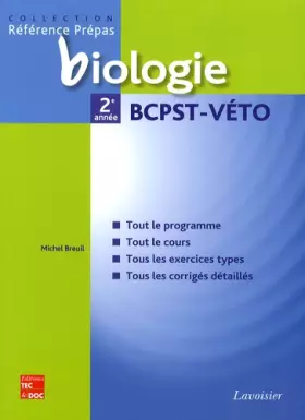Couverture du produit · Biologie BCPST-Véto 2e année