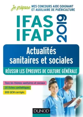 Couverture du produit · IFAS-IFAP 2019 - Actualités sanitaires et sociales - Réussir les épreuves de culture générale: Réussir les épreuves de culture 