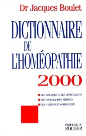 Couverture du produit · Dictionnaire de l'homéopathie 2000