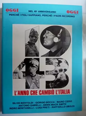 Couverture du produit · OGGI 1943 L'ANNO CHE CAMBIO' L'ITALIA