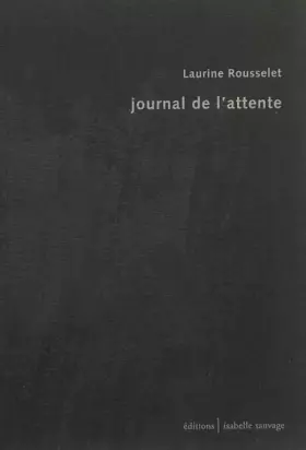 Couverture du produit · Journal de l'attente