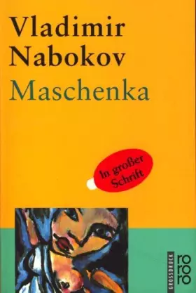 Couverture du produit · Maschenka. Großdruck. - Vladimir Nabokov