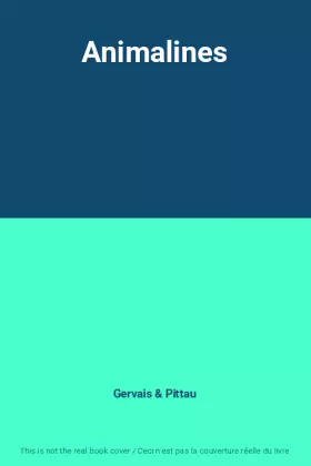 Couverture du produit · Animalines