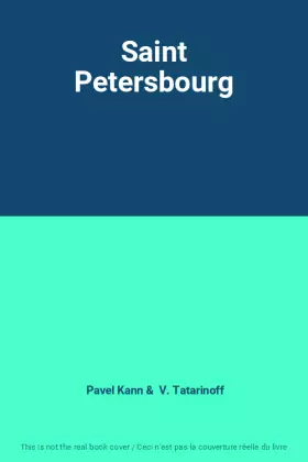 Couverture du produit · Saint Petersbourg