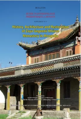 Couverture du produit · History, architecture and restoration of Zaya Gegeenii Khüree Monastery in Mongolia