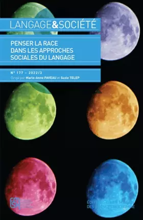 Couverture du produit · Langage & societe n 177 - 2022. penser la race dans les approches so ciales du langage