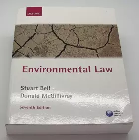 Couverture du produit · Environmental Law