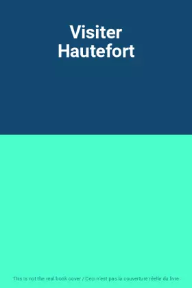 Couverture du produit · Visiter Hautefort