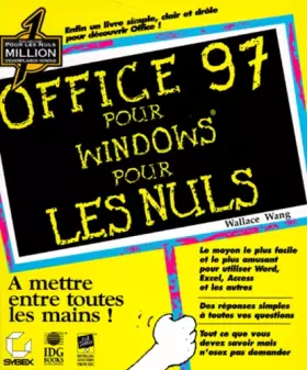 Couverture du produit · Office 97 pour Windows pour les nuls