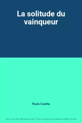 Couverture du produit · La solitude du vainqueur