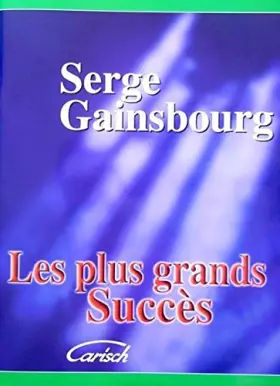Couverture du produit · Serge Gainsbourg : Les Plus grands succès - chant + piano + accords