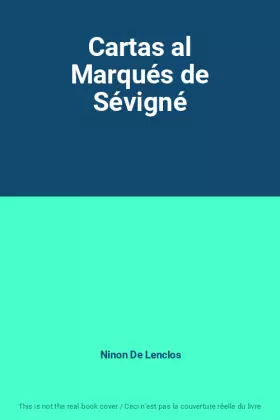 Couverture du produit · Cartas al Marqués de Sévigné