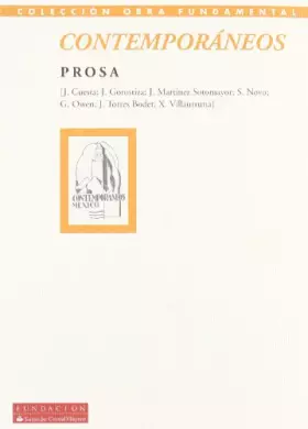Couverture du produit · Contemporaneos. prosa