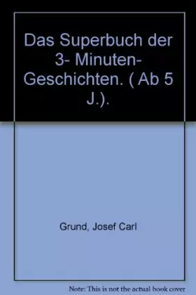 Couverture du produit · Das Superbuch der 3-Minuten-Geschichten