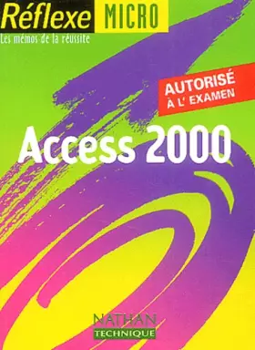 Couverture du produit · Access 2000, mémo numéro 60