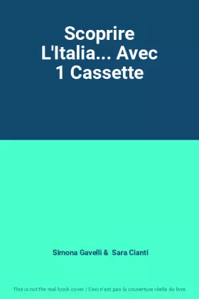 Couverture du produit · Scoprire L'Italia... Avec 1 Cassette