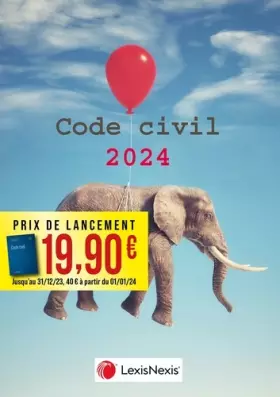 Couverture du produit · CODE CIVIL 2024 Eléphant ballon