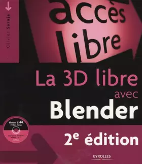 Couverture du produit · La 3D libre avec Blender (1Cédérom)