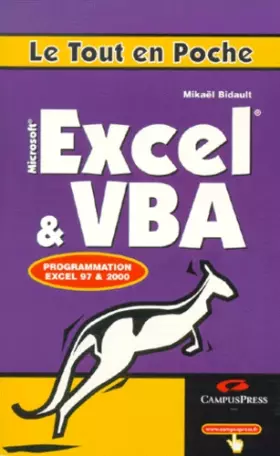 Couverture du produit · Excel & VBA 97/2000